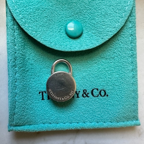 Tiffany & CO Sterling Silver Padlock Charm/Pendant - Picture 2 of 4